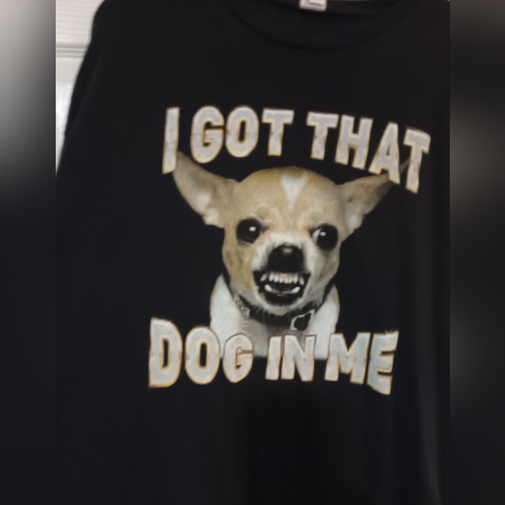 Black Dog Graphic T-Shirt